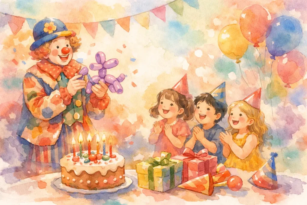 小丑互動表演生日會怎樣玩得更開心