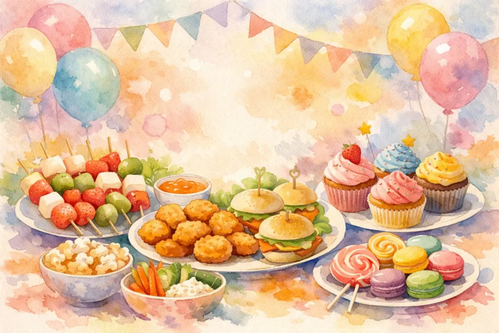 生日派對小食推薦 讓大人細路都食得開心