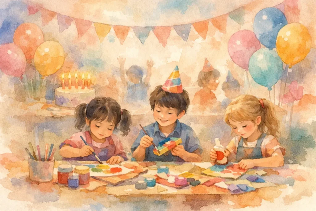 兒童創意手作課程如何讓生日會更投入並留下珍貴難忘回憶