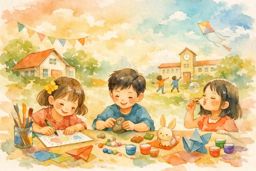 五種兒童節手作遊戲，讓家庭與校園充滿創意笑聲