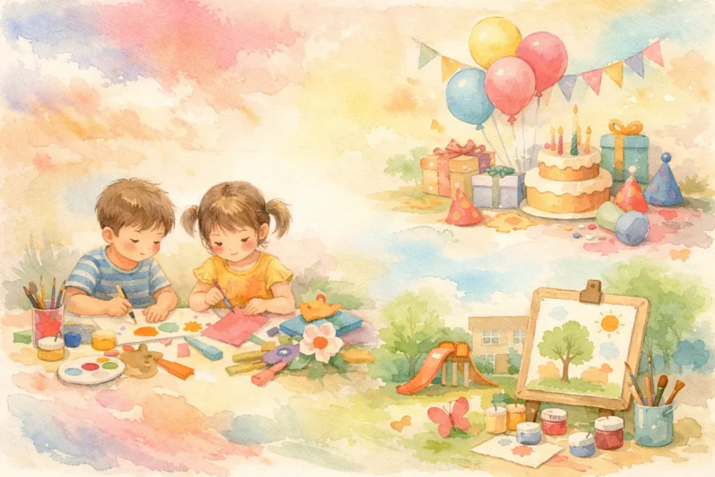 手作活動適齡建議：幼兒生日會與校園創作的安心安排