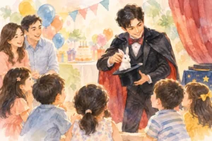 魔術表演評價怎樣看？孩子生日派對選擇魔術師前，家長必看的互動、安全與流程檢查指南